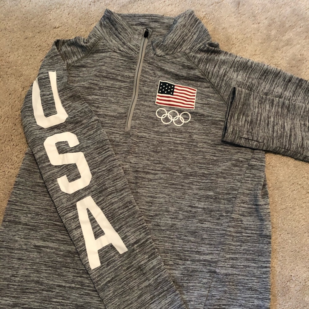 This is a half-zip up jacket.